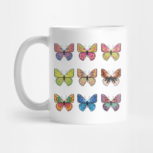 Decorative butterflies Mug